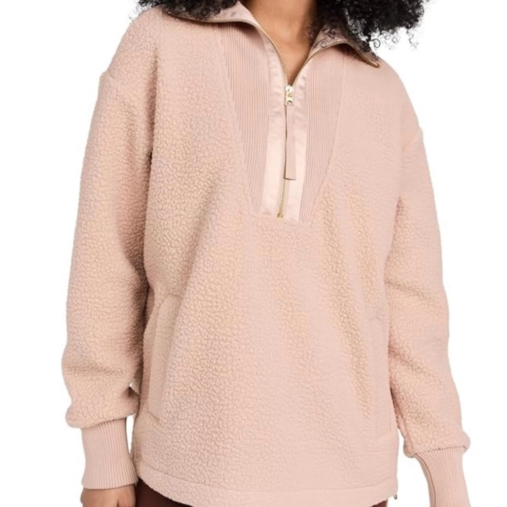 Varley Blush Half-Zip Fleece NWT